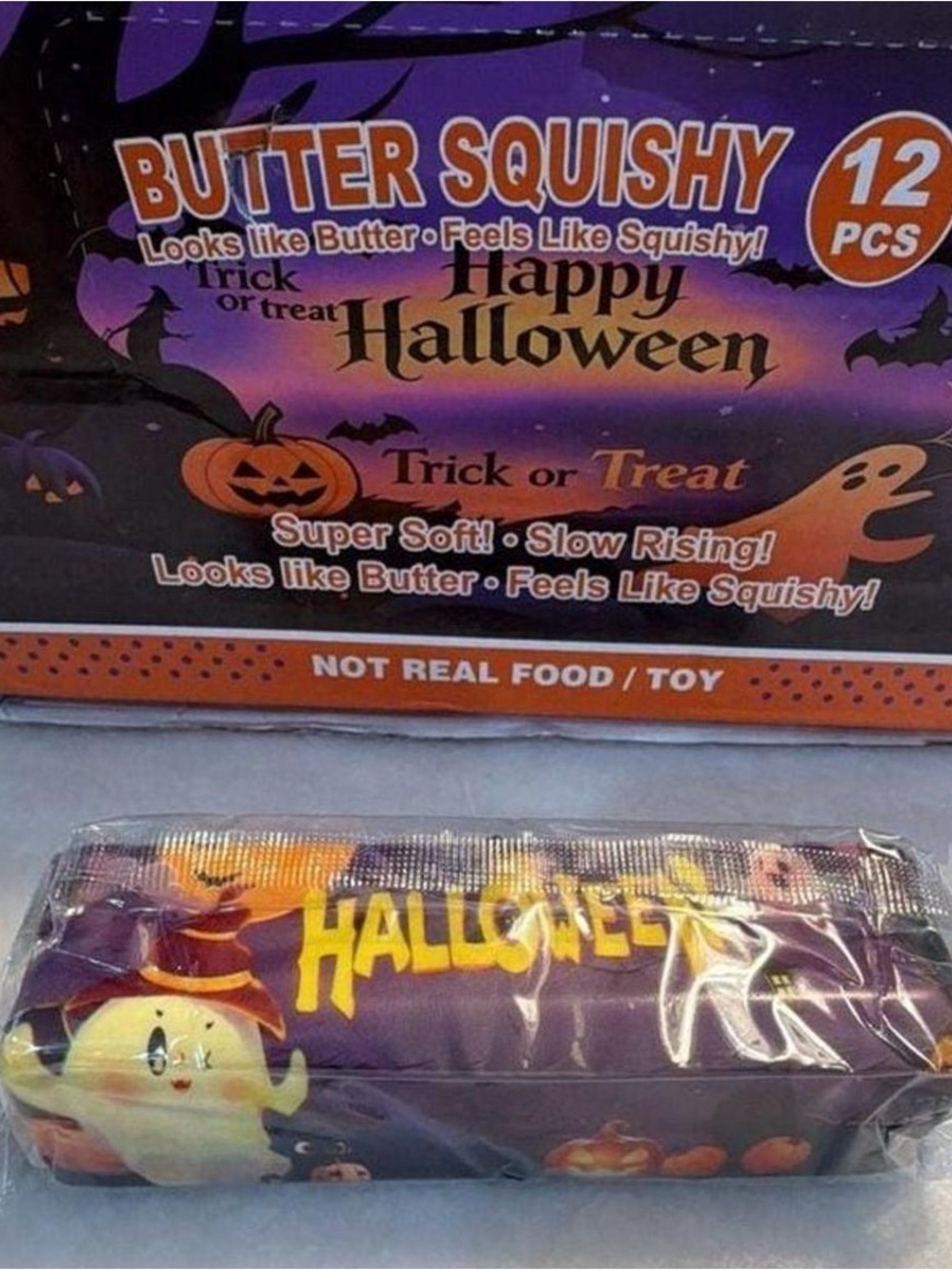 Halloween Ghost Slow-Rising Toy - Purple